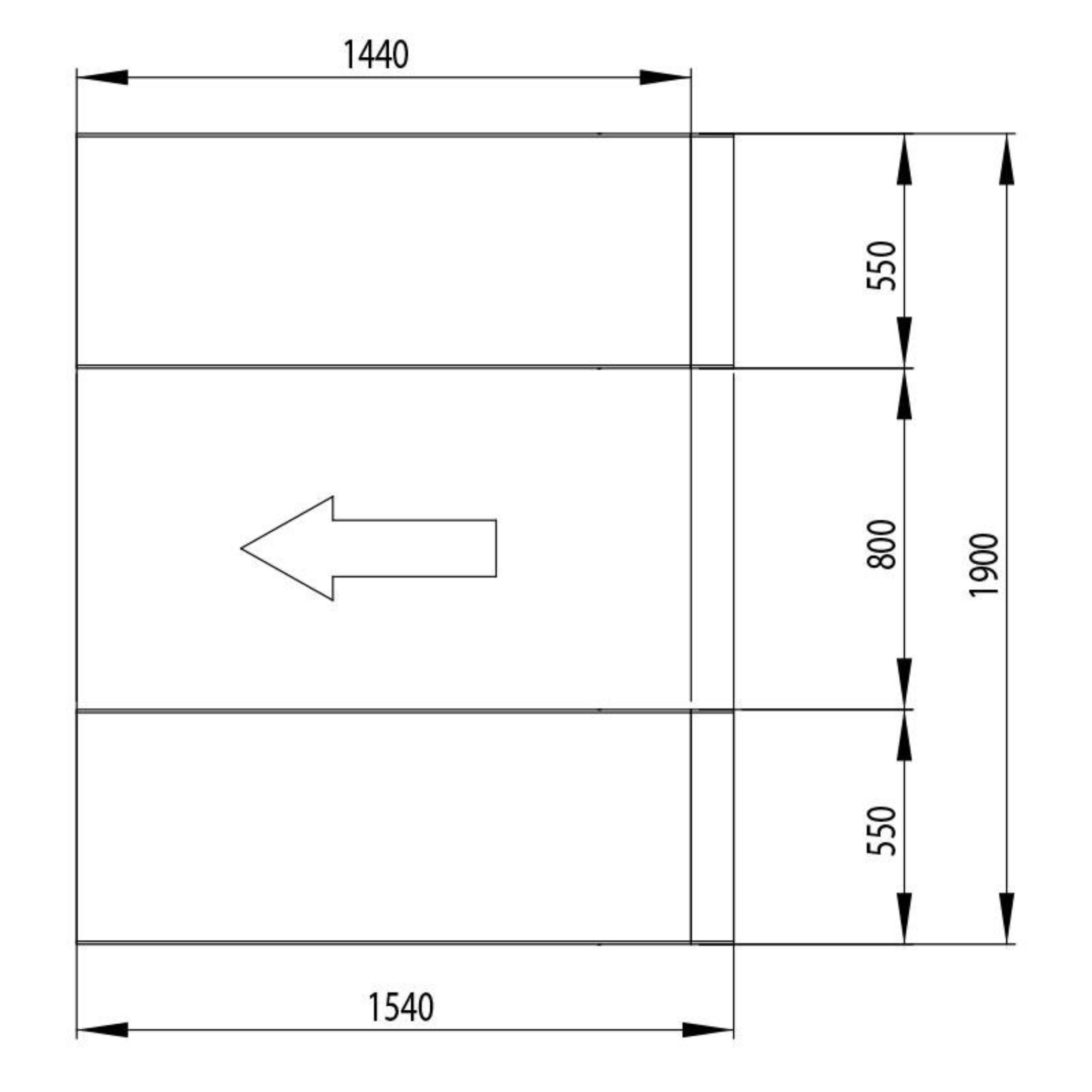 Schaarbrug Wielvrij RP-R-8505P - Inbouw - 3,5T - 400V | RP-Tools - Afbeelding 8