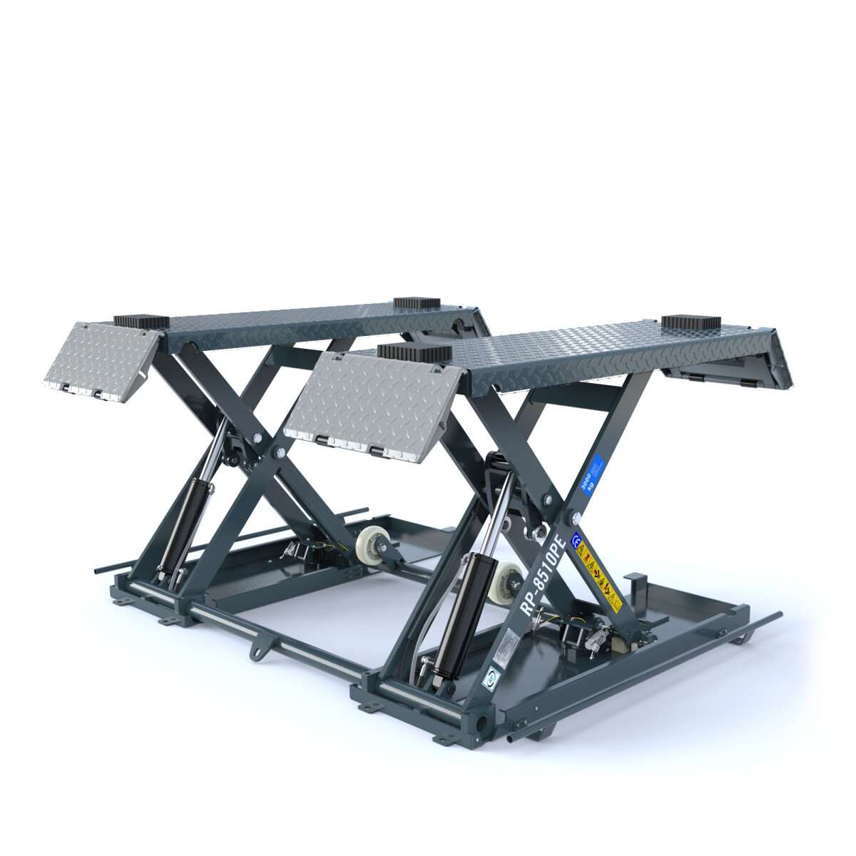 Schaarbrug Wielvrij RP-8510PE - Geen Perslucht Nodig! | RP-Tools (Antraciet) - Afbeelding 4