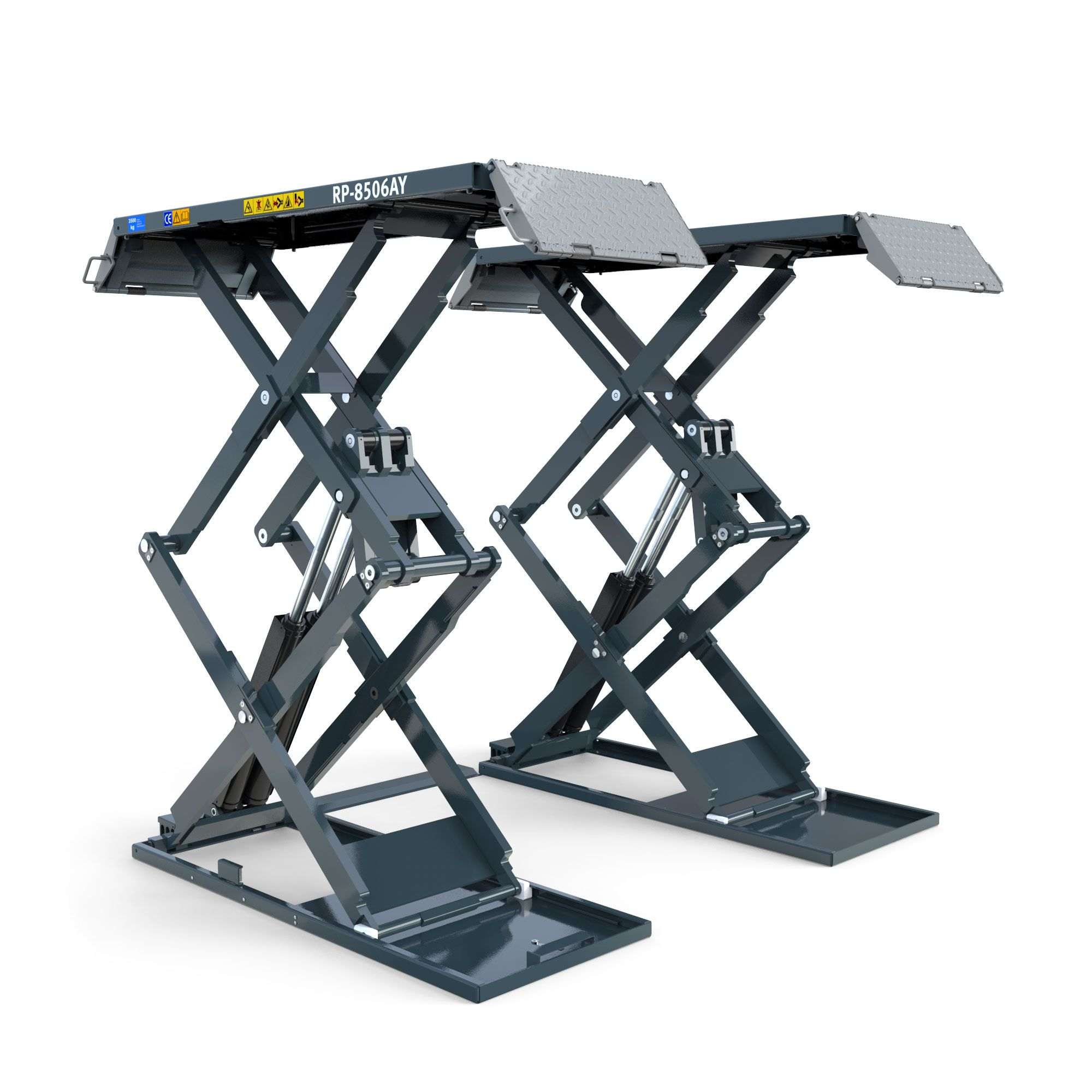 Schaarbrug Wielvrij RP-R-8506AY-ATC - Opbouw - 3,5T - 400V | RP-Tools (Antraciet)